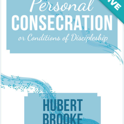 Personal Consecration
