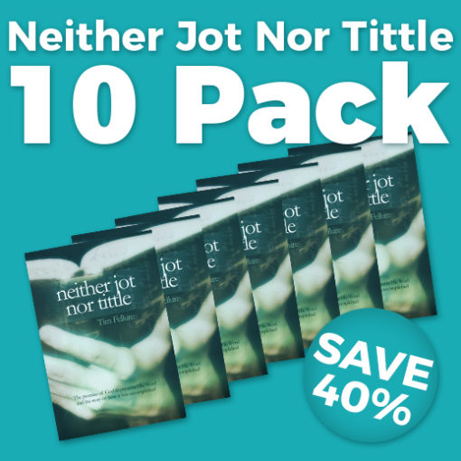 Neither Jot Nor Tittle Wholesale