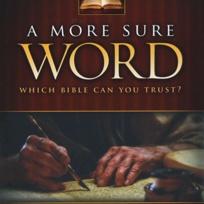 A More Sure Word