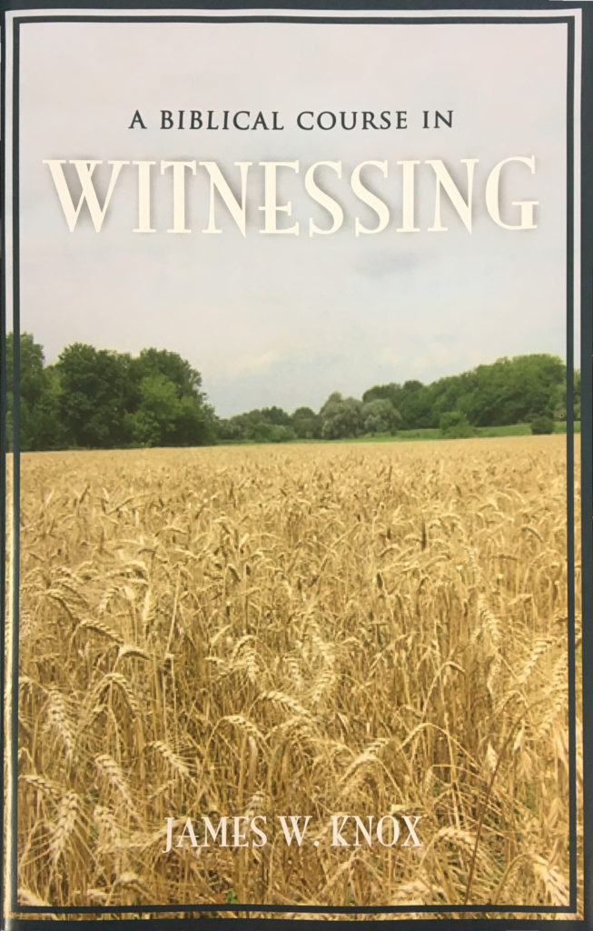 Biblical Course on Witnessing Book Cover