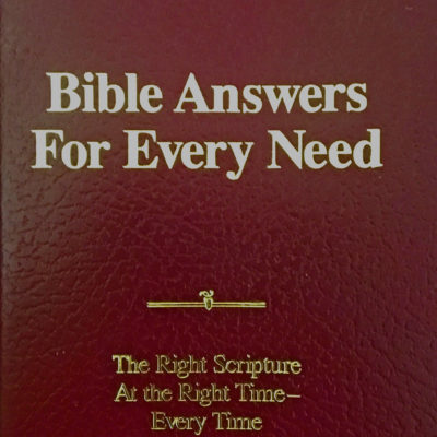 Bible Answers For Every Need